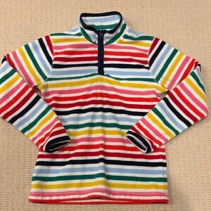 Lands' End Multicolor Striped Kids Sweater